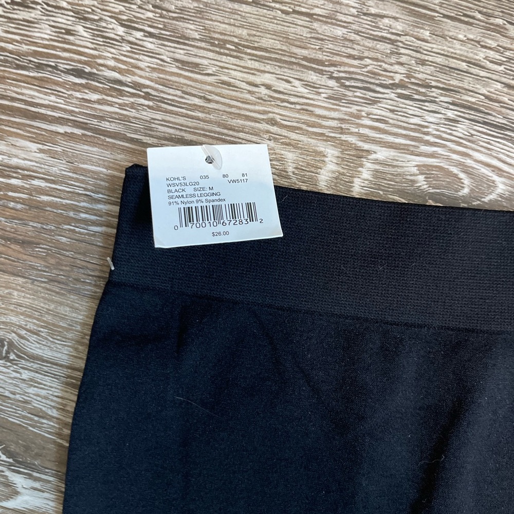 NWT Vera Wang Leggings - Picture 2 of 4